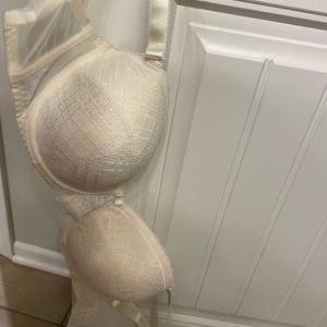 Ivory Adore Me balconette bra